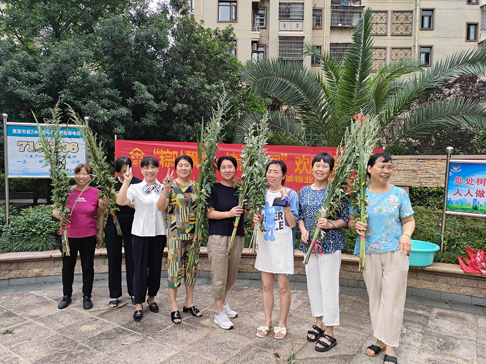 端午节送艾草活动